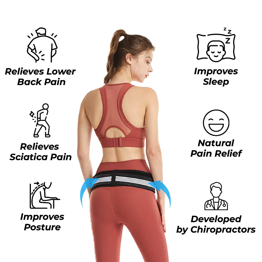 Kairova SpineEase™ | Lower Back Pain Sciatica Belt