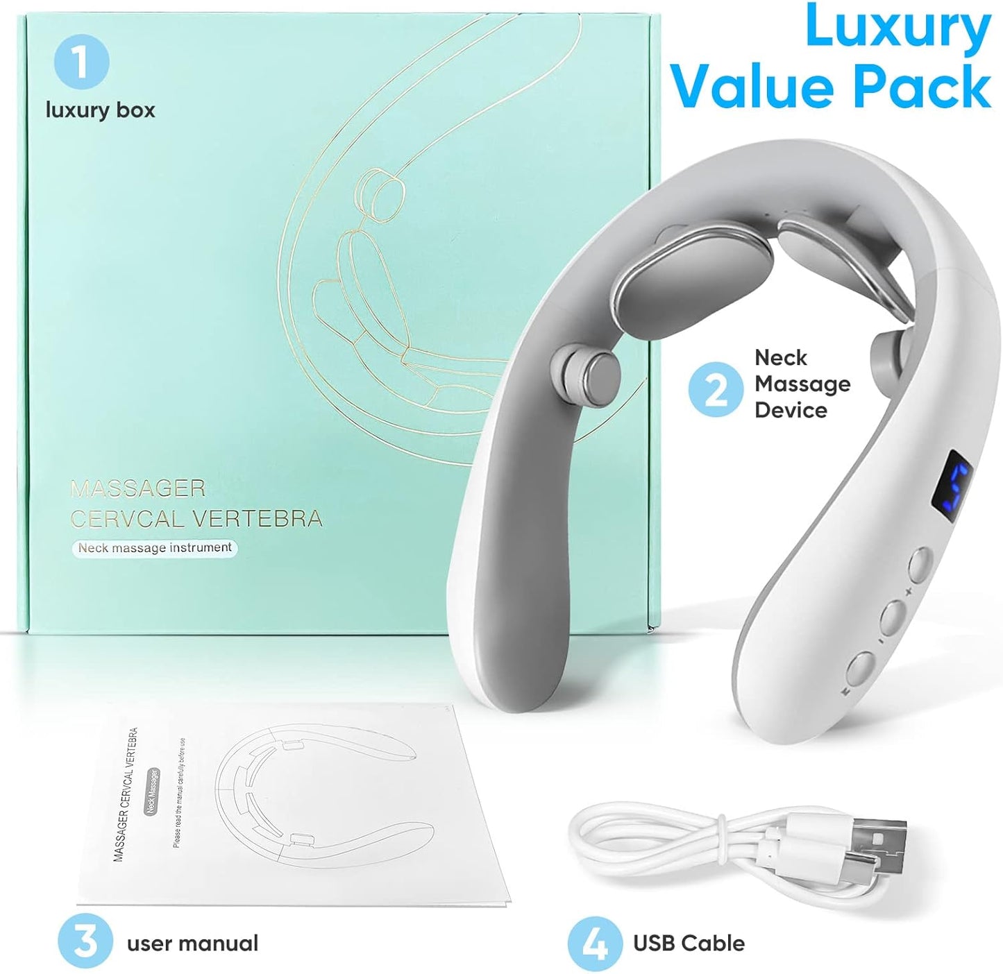 Kairova NeckNirvana™ | Portable Neck Massager