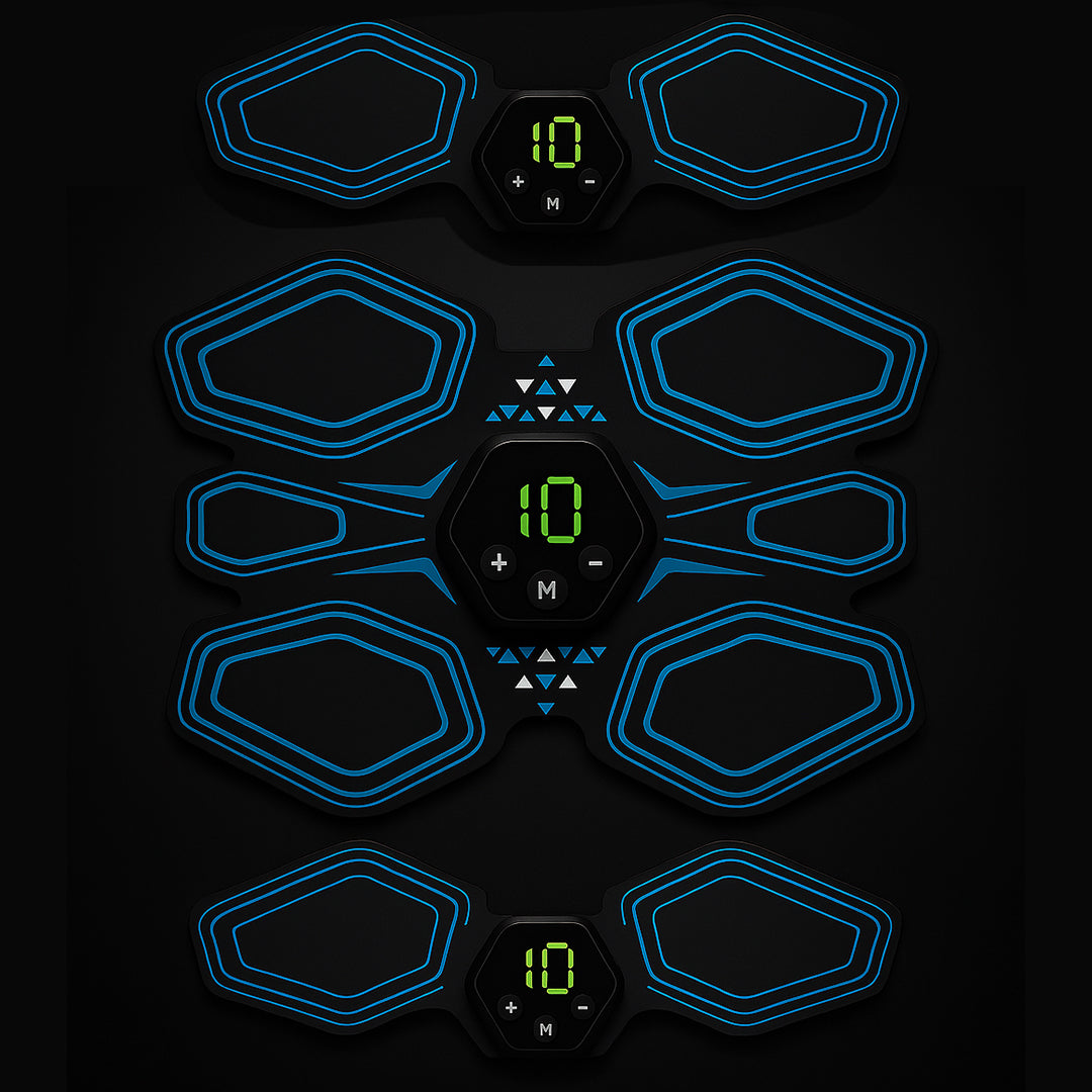 Kairova FitPro EMS Ab Stimulator - 20,000 Reps in 20 Minutes (Assorted)