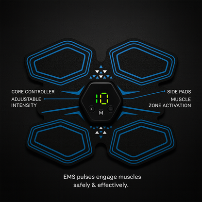Kairova FitPro EMS Ab Stimulator - 20,000 Reps in 20 Minutes
